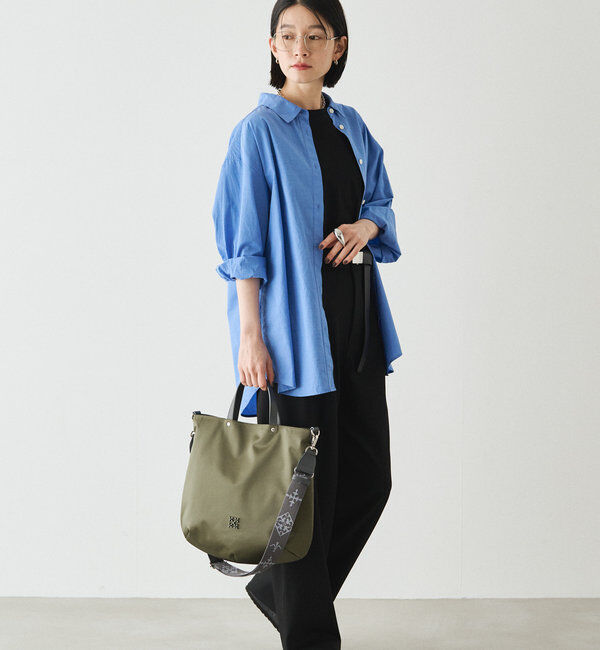  「《WEB限定》スリム2WAYトートバッグ <クラウズナイロン>」|トートバッグ|