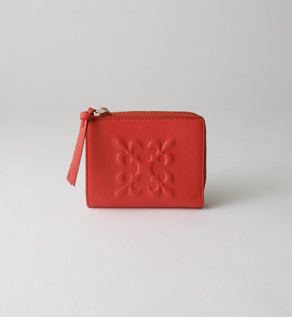  「エンボスモノグラムハーフウォレット」|財布|