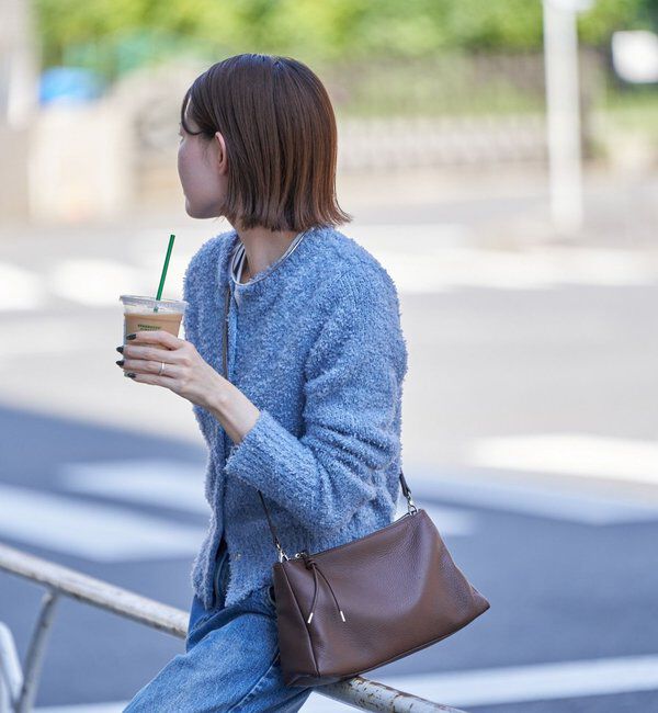  「レザー2WAYショルダーバッグ」|ショルダー・メッセンジャー|