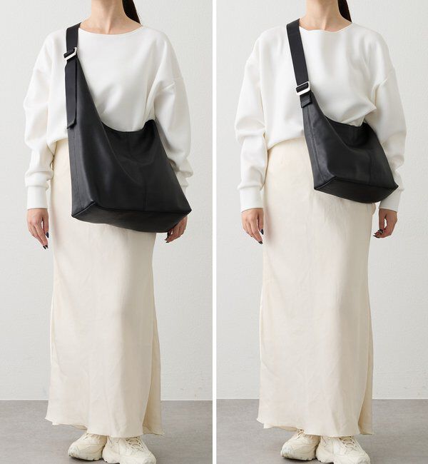  「レザーホーボーバッグ L」|ショルダー・メッセンジャー|