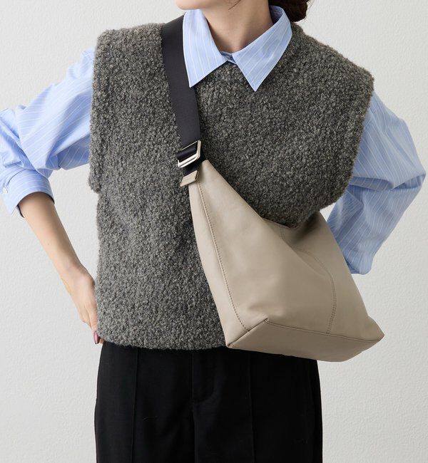  「レザーホーボーバッグ M」|ショルダー・メッセンジャー|