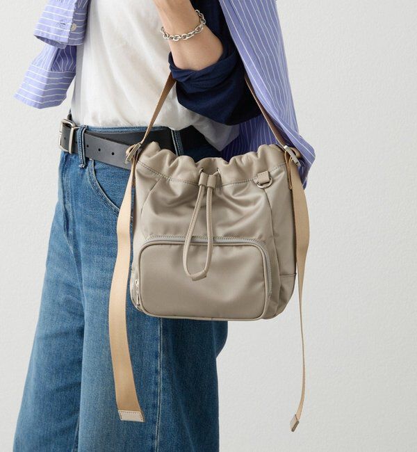  「《インフルエンサースタッフ企画》マルチショルダーバッグ」|ショルダー・メッセンジャー|グレー