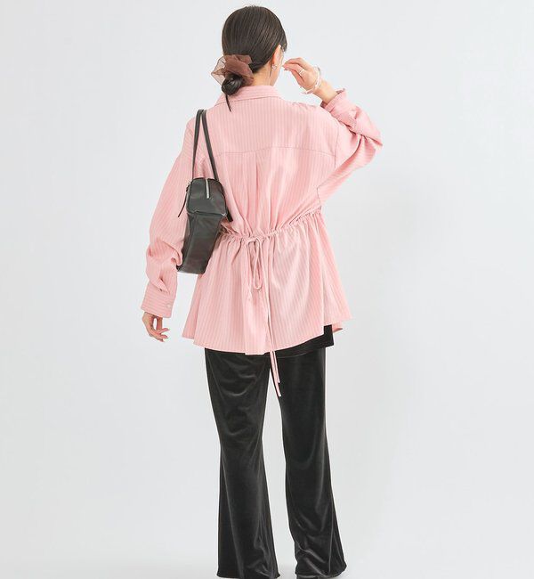  「[森川企画]レイヤードストライプドロストシャツ」|シャツ・ブラウス|