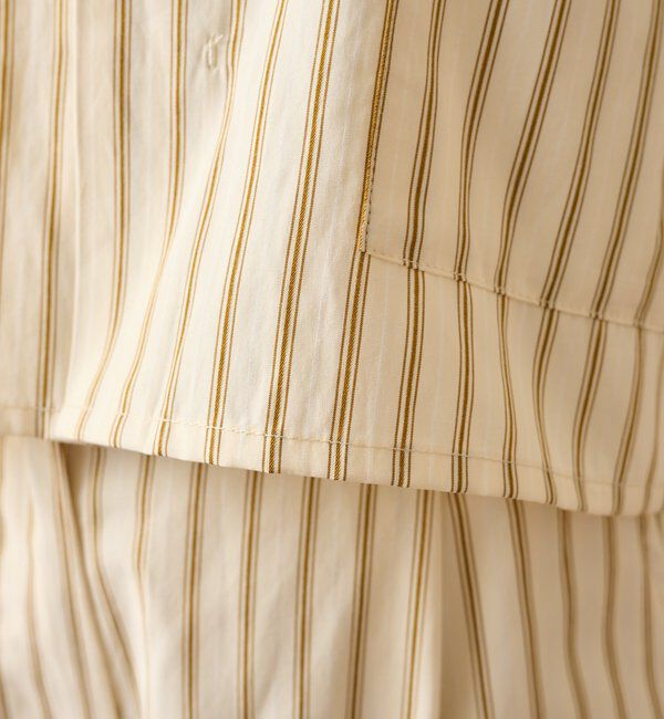  「ストライプショートシャツ」|シャツ・ブラウス|