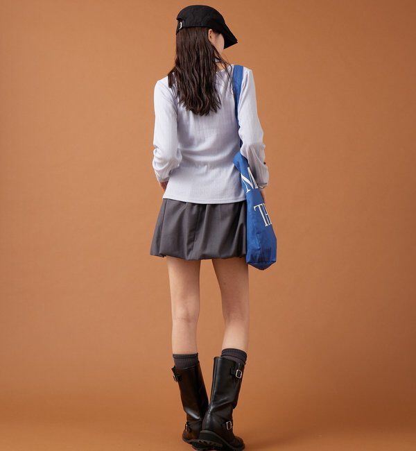  「花柄ホルターロングＴシャツ」|Tシャツ・カットソー|