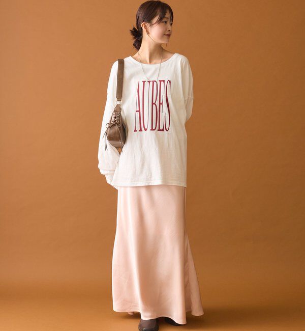  「BIGロゴロングTシャツ」|Tシャツ・カットソー|