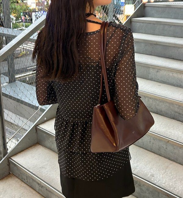  「ドットティアードプルオーバー」|Tシャツ・カットソー|