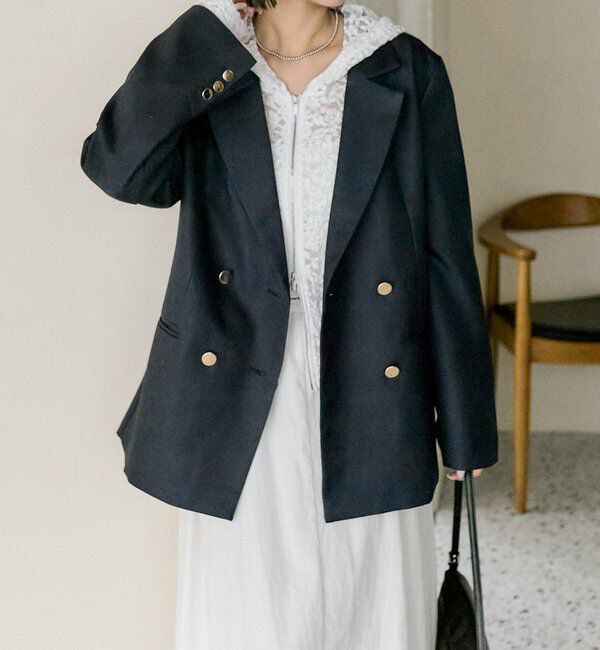  「金ボタンテーラードジャケット」|テーラードジャケット|