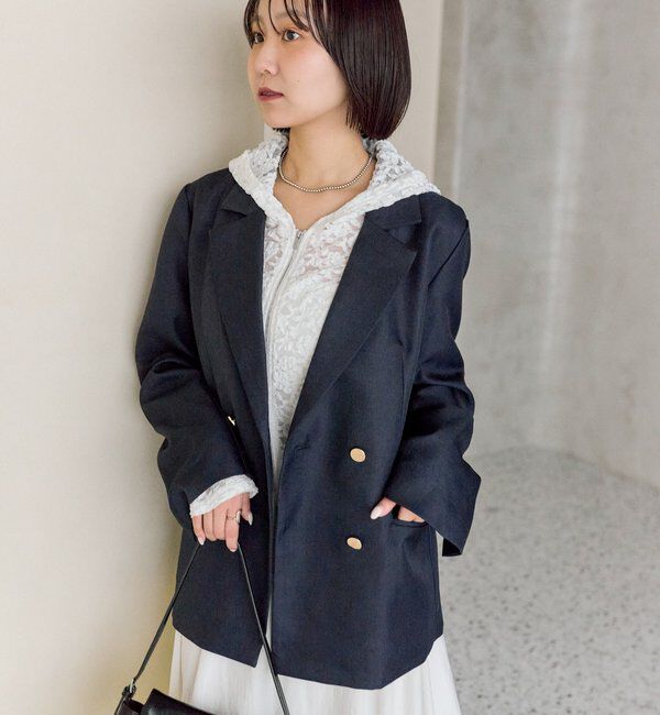 「金ボタンテーラードジャケット」|テーラードジャケット|