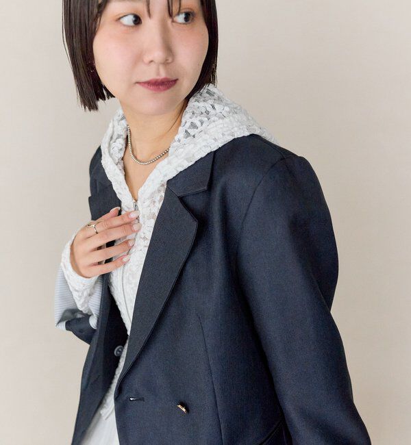  「金ボタンテーラードジャケット」|テーラードジャケット|