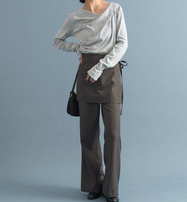  「オフショルロンT」|Tシャツ・カットソー|