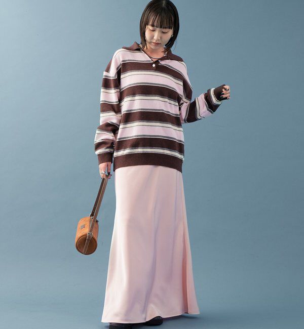  「マルチボーダーラガーニット」|ニット・セーター|