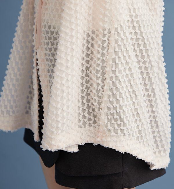  「【@akane__11.1企画】フリンジシェイプチュニック」|シャツ・ブラウス|