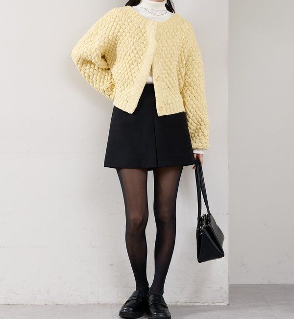  「ポコポコニットカーディガン」|カーディガン|