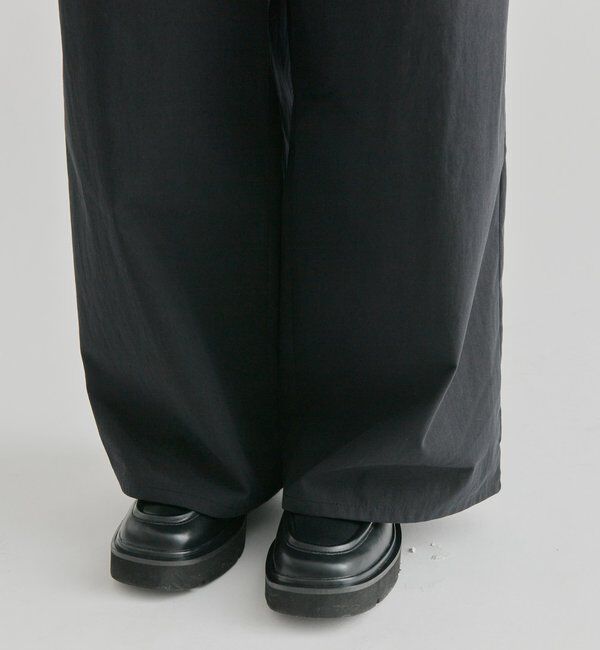  「サテンベルトパンツ」|チノ|