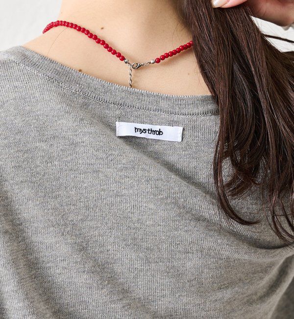  「チビボタン長袖カーディガン」|カーディガン|