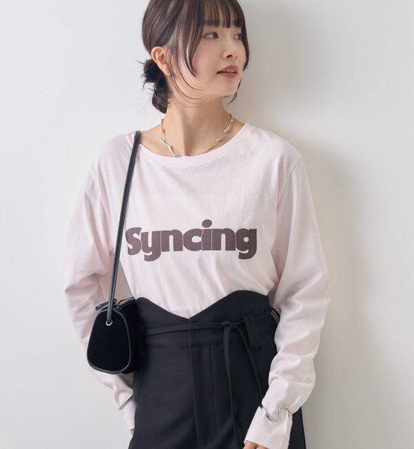  「ロゴチビロングTシャツ」|Tシャツ・カットソー|