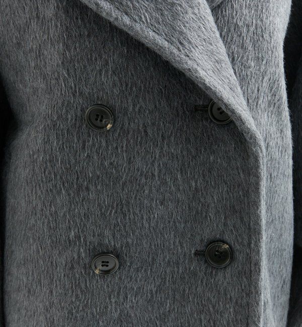  「ウール混 シャギーミドルコート」|その他|