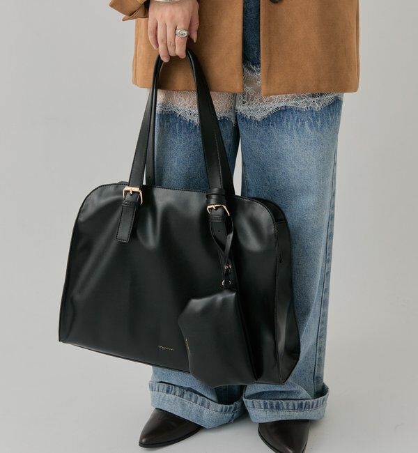  「【@sktnnm企画】ステッチラインボストンBAG」|トートバッグ|