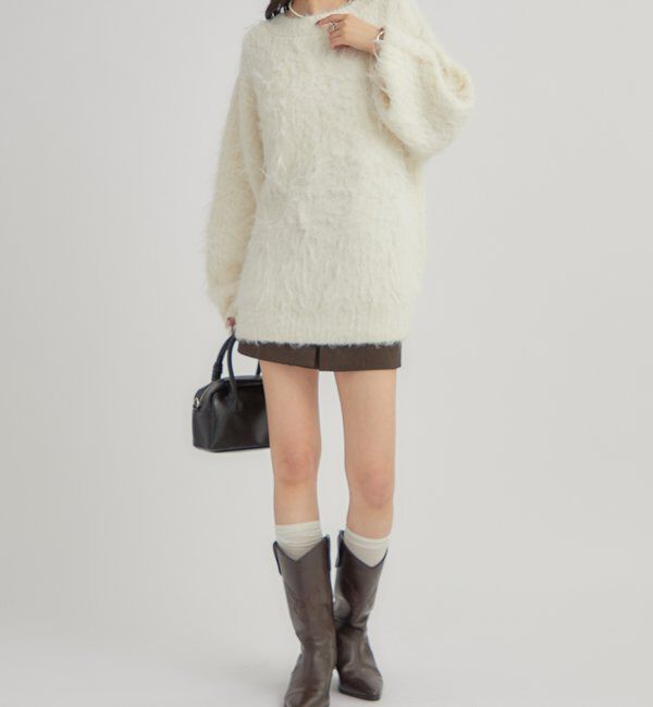  「ふわふわシャギーニット」|ニット・セーター|
