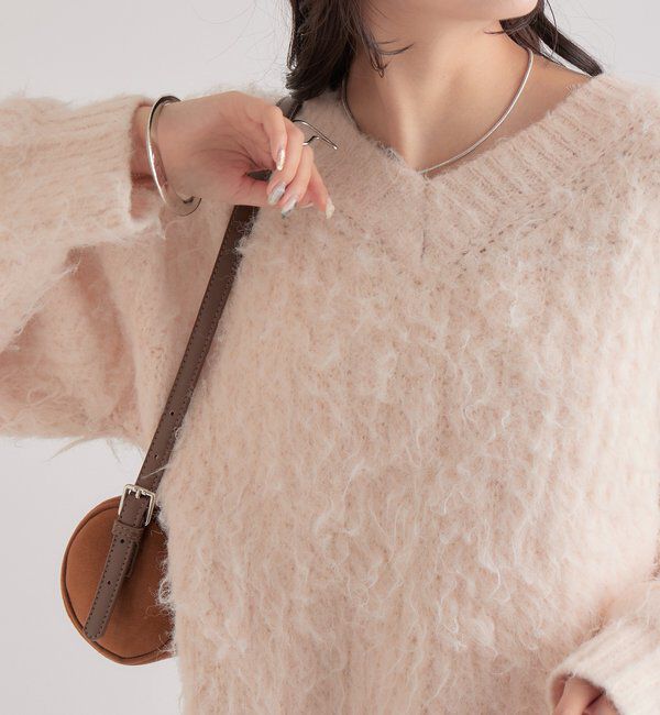  「ふわふわシャギーニット」|ニット・セーター|