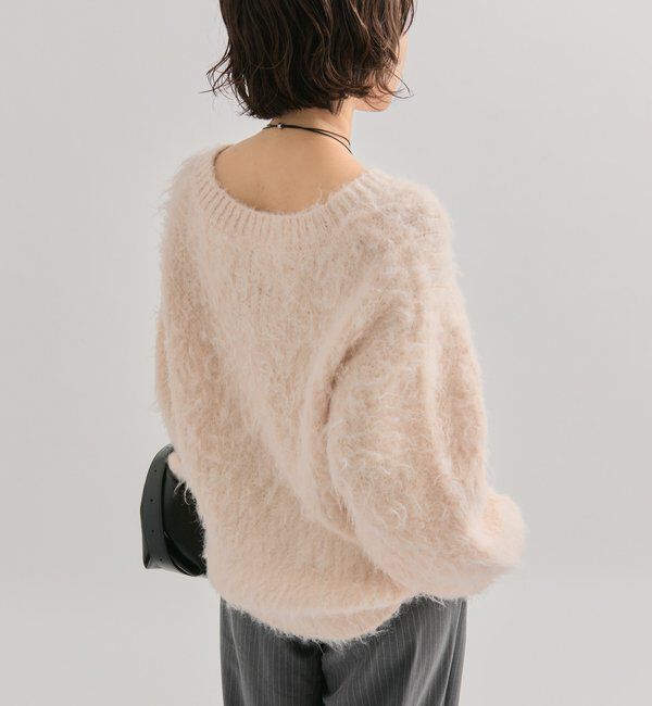  「ふわふわシャギーニット」|ニット・セーター|