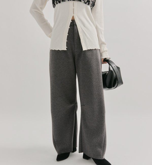  「【年間総売上1位！】裏起毛カーブスウェットパンツ」|チノ|