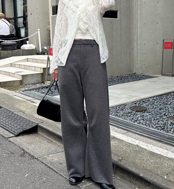  「【年間総売上1位！】裏起毛カーブスウェットパンツ」|チノ|