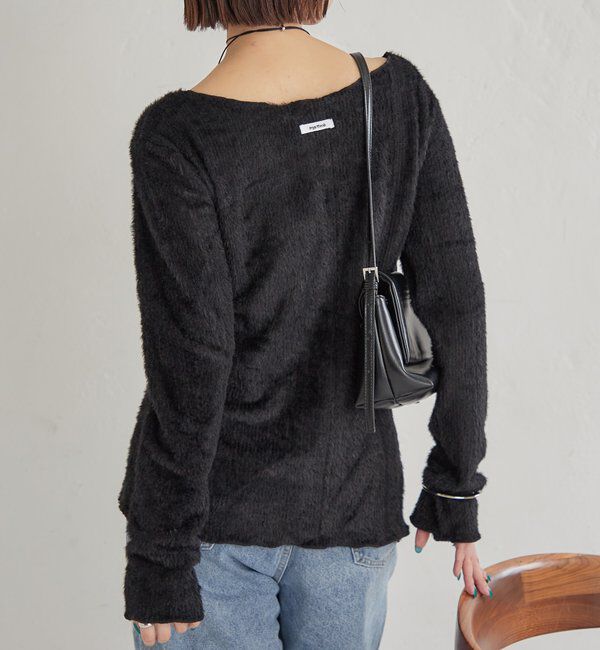  「シャギーリブカーディガン」|Tシャツ・カットソー|