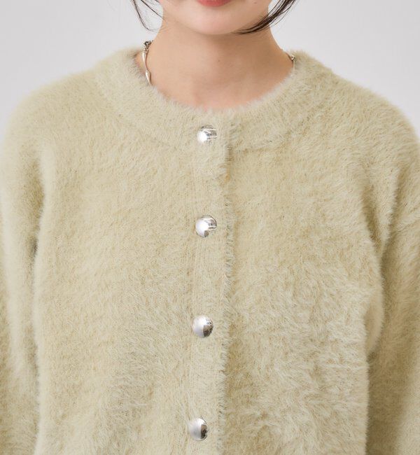  「ミンクライクジャケットカーディガン」|カーディガン|