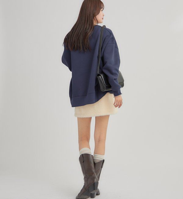  「裏起毛ロゴスウェット」|パーカー|