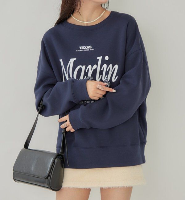  「裏起毛ロゴスウェット」|パーカー|