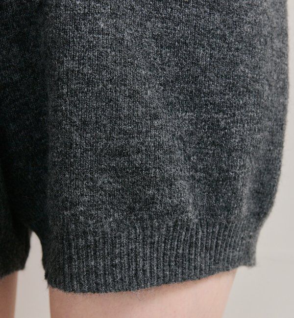  「プレート付きニットパンツ」|チノ|