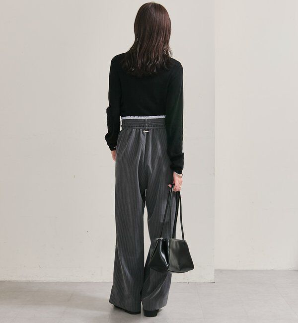  「プレート付きハイネックニット」|ニット・セーター|