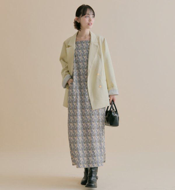  「[森川企画]シアーレイヤード ワンピースSET」|ワンピース|