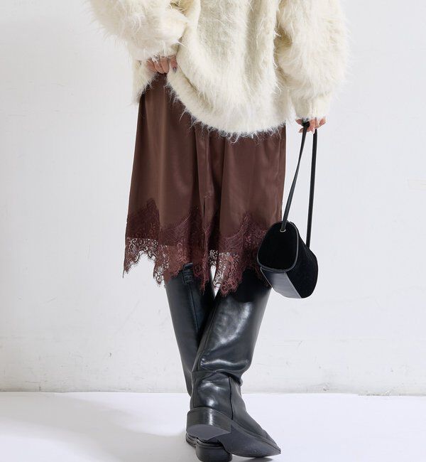  「裾レースマルチスカート」|スカート|