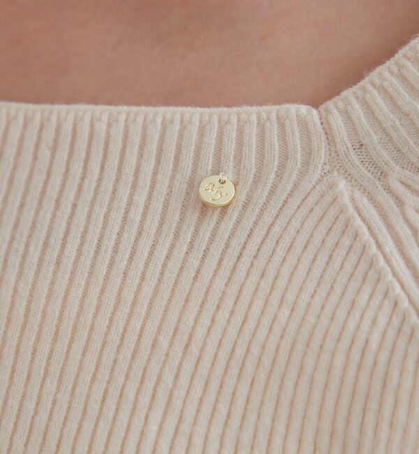  「スクエアネックリブニット」|ニット・セーター|