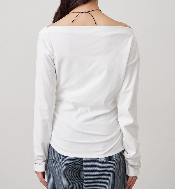  「オフショルヘム カットソー」|Tシャツ・カットソー|