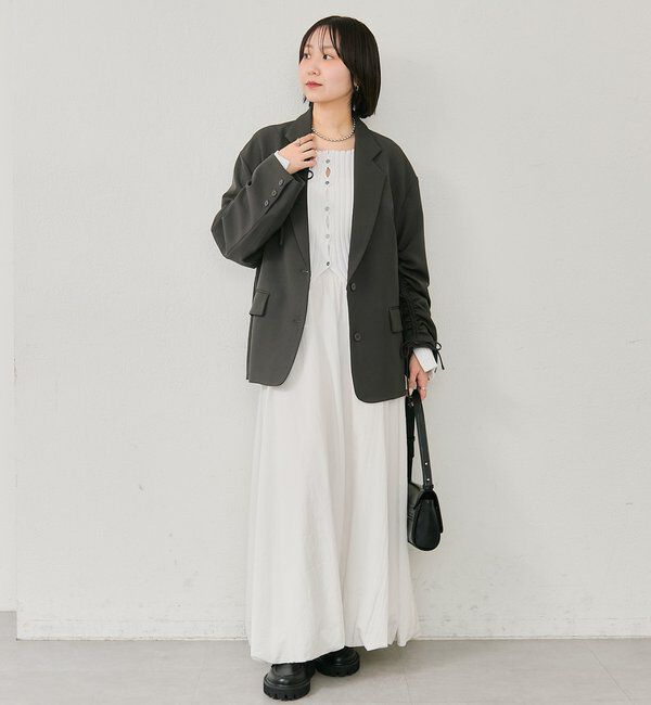  「ドロストスリーブテーラードジャケット」|テーラードジャケット|