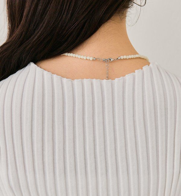  「ラウンドスリットリブカーディガン」|カーディガン|