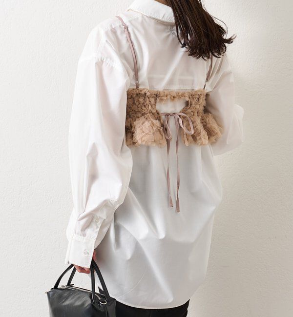 「バックシャンチュールビスチェ」|シャツ・ブラウス|
