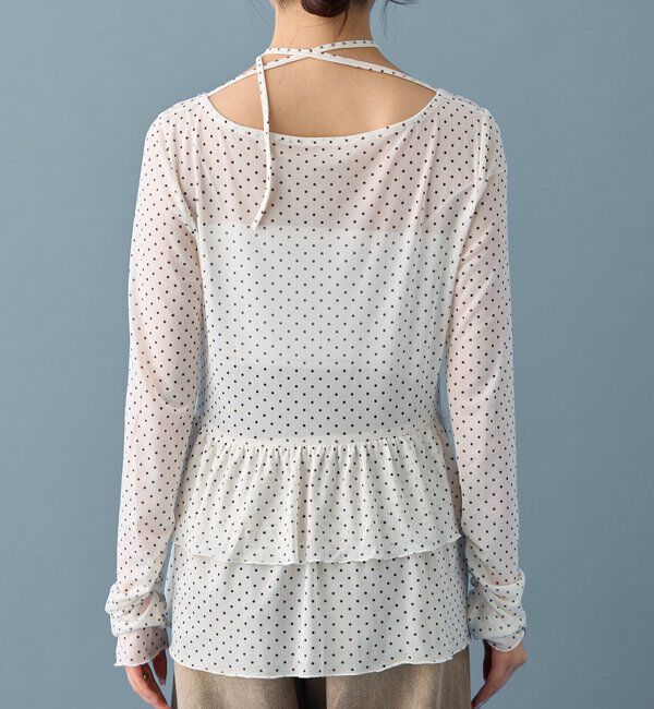  「26SSドットティアードプルオーバー」|Tシャツ・カットソー|