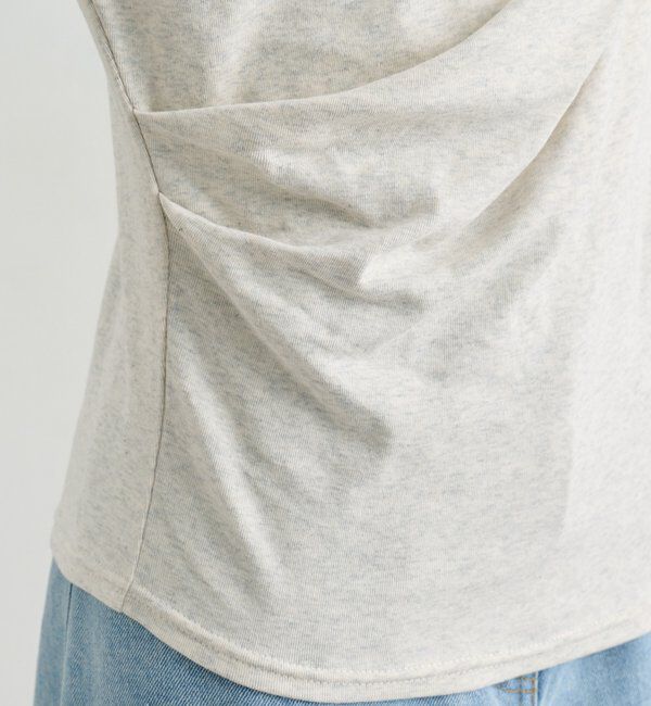  「レースドッキングオフショルロンT」|Tシャツ・カットソー|