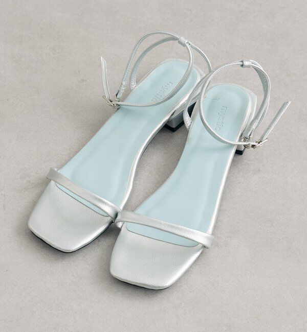  「ストラップフラットサンダル」|サンダル|