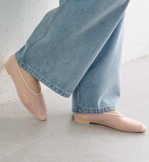  「シャイニーチュールパンプス」|パンプス|