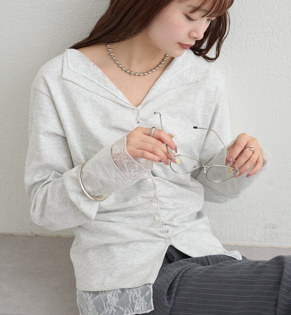  「配色カットソー」|Tシャツ・カットソー|