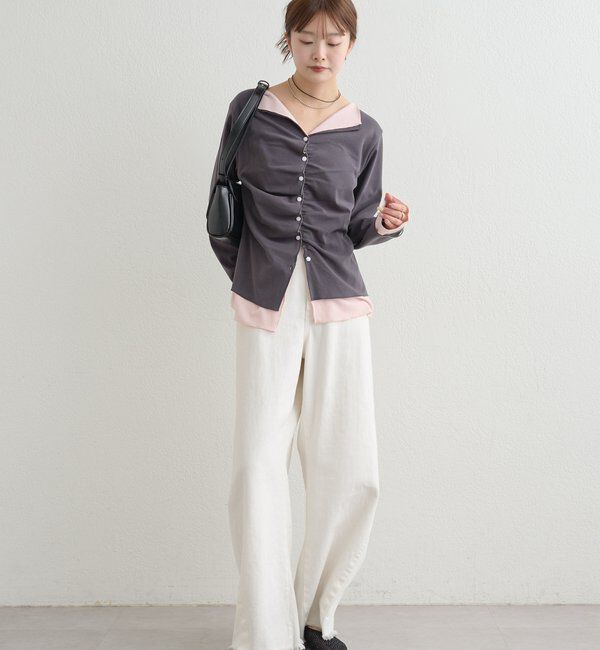  「配色カットソー」|Tシャツ・カットソー|