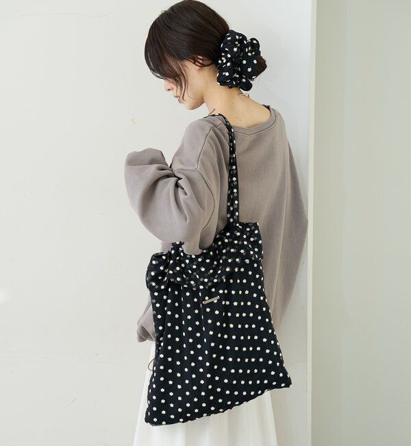  「ドットフラワートートBAG」|トートバッグ|