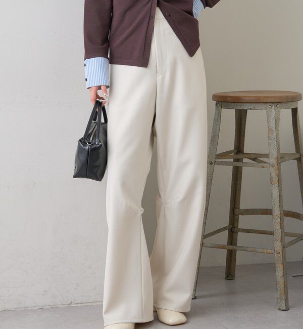  「26SSカーブスラックス2」|チノ|アイボリー