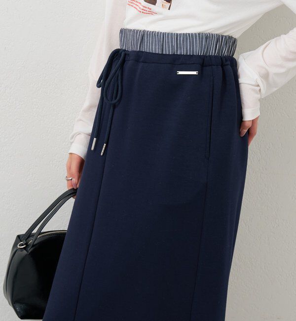  「Wベルトスウェットスカート」|スカート|